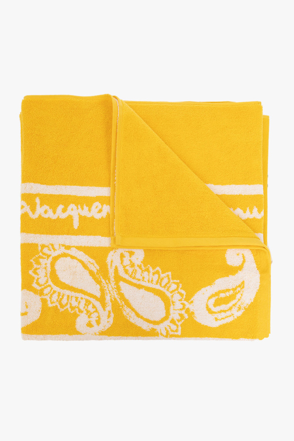 Jacquemus Beach towel with logo Women's Clothing Vitkac